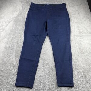Old Navy‎ Super Skinny Jeans Womens 14 Short Blue High Rise Stretch